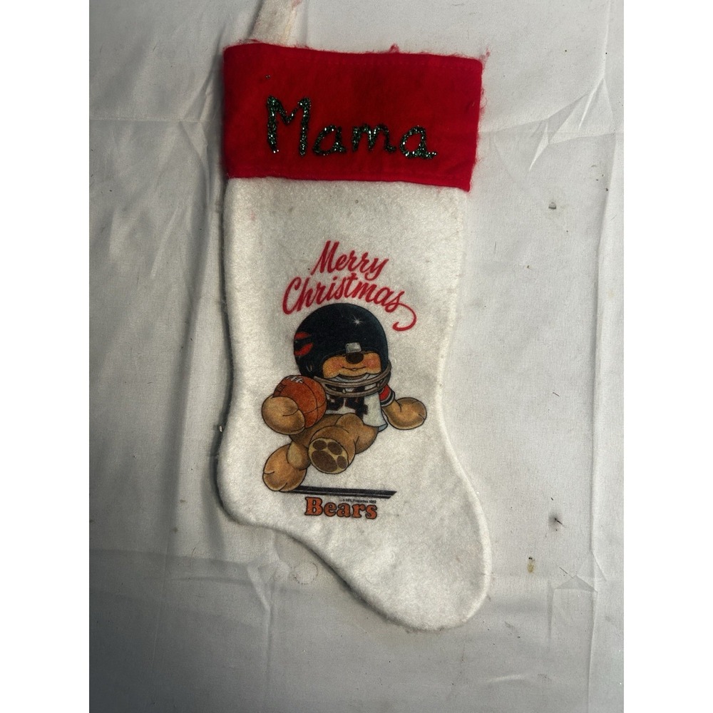Vintage 1985 Chicago Bears stocking #34 Sweetness